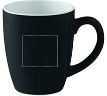 Ceramic colored mug 300 ml